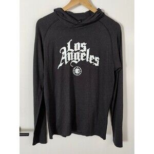 Lululemon x Los Angeles Clippers Size Medium Black Performance Drysense Hoodie